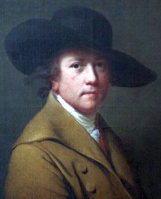 Joseph wright of derby Self portrait oil painting picture